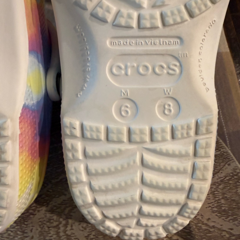 CROCS Tie-Dye Clogs - Picture 10 of 10